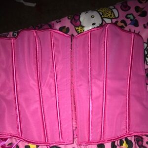 Pink Corset Top